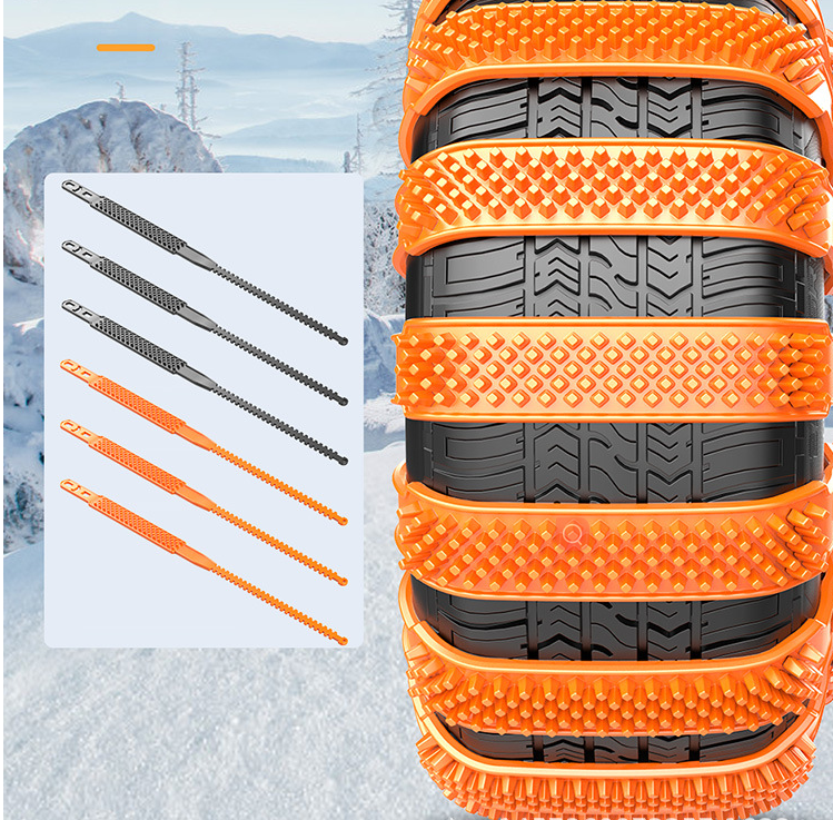 Rugged All-Terrain Tire Chains