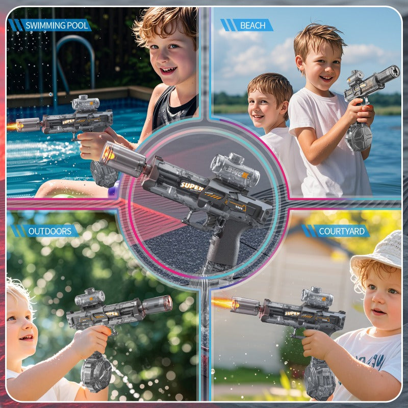 💦🔫 LED Electric Water Gun Blaster – Ultimate Summer Battle Toy! 🌊⚡

Turn every water fight into an EPIC battle 😎
✔️ Automatic water spray
✔️ Cool LED lights
✔️ Realistic recoil action
✔️ Long-range powerful blasting
✔️ Perfect for summer fun ☀️