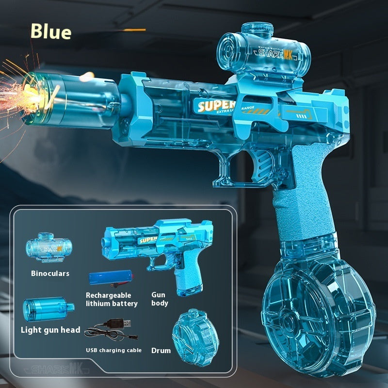 💦🔫 LED Electric Water Gun Blaster – Ultimate Summer Battle Toy! 🌊⚡

Turn every water fight into an EPIC battle 😎
✔️ Automatic water spray
✔️ Cool LED lights
✔️ Realistic recoil action
✔️ Long-range powerful blasting
✔️ Perfect for summer fun ☀️