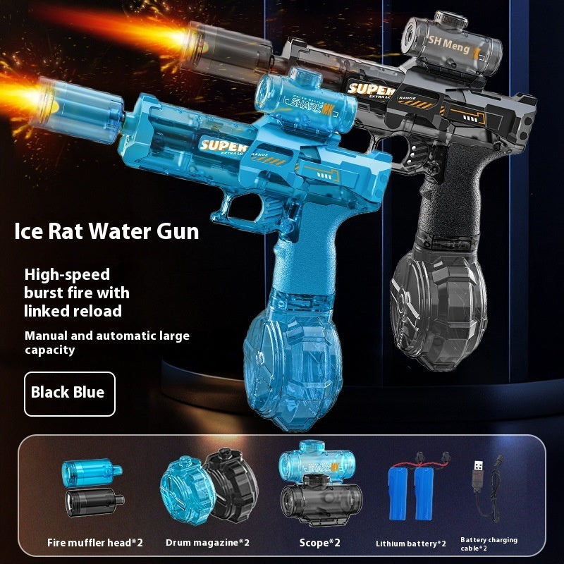 💦🔫 LED Electric Water Gun Blaster – Ultimate Summer Battle Toy! 🌊⚡

Turn every water fight into an EPIC battle 😎
✔️ Automatic water spray
✔️ Cool LED lights
✔️ Realistic recoil action
✔️ Long-range powerful blasting
✔️ Perfect for summer fun ☀️