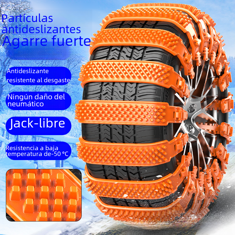 Rugged All-Terrain Tire Chains