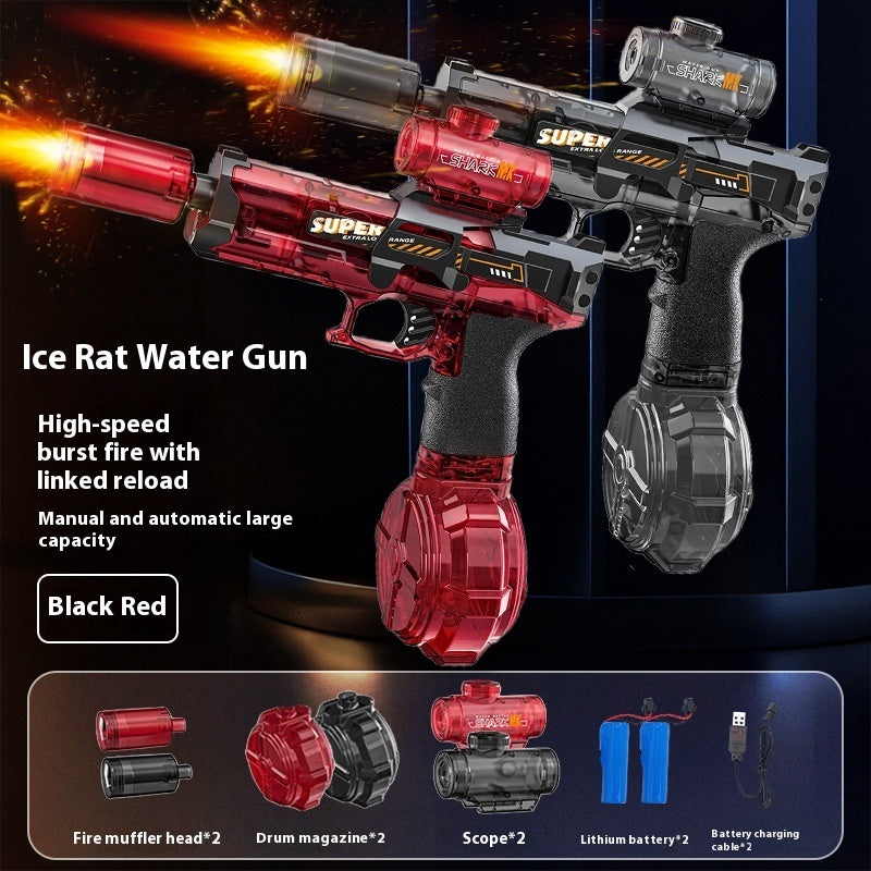 💦🔫 LED Electric Water Gun Blaster – Ultimate Summer Battle Toy! 🌊⚡

Turn every water fight into an EPIC battle 😎
✔️ Automatic water spray
✔️ Cool LED lights
✔️ Realistic recoil action
✔️ Long-range powerful blasting
✔️ Perfect for summer fun ☀️