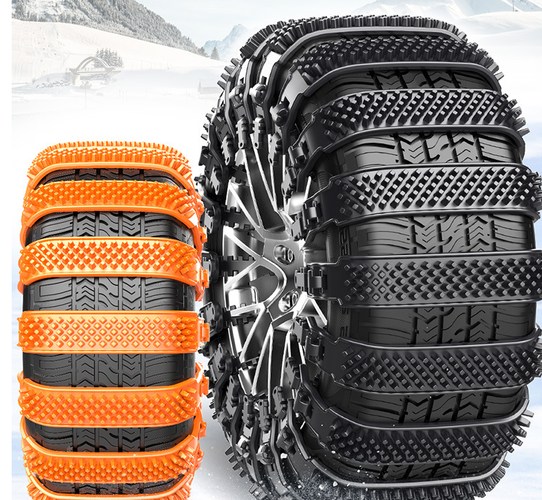 Rugged All-Terrain Tire Chains