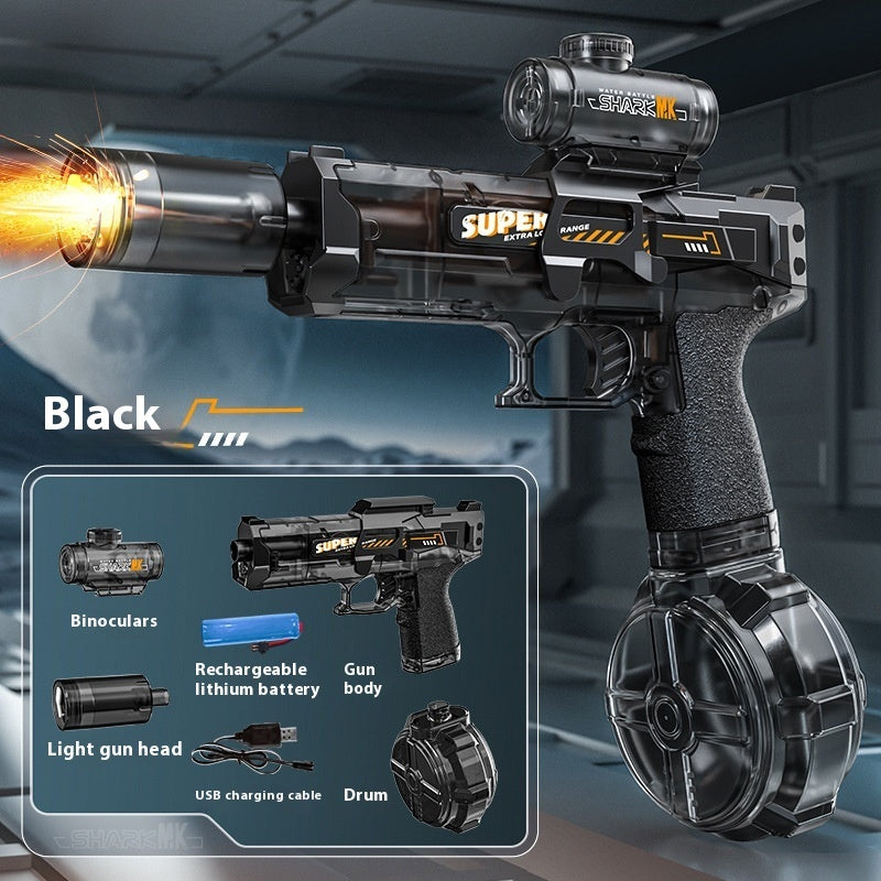 💦🔫 LED Electric Water Gun Blaster – Ultimate Summer Battle Toy! 🌊⚡

Turn every water fight into an EPIC battle 😎
✔️ Automatic water spray
✔️ Cool LED lights
✔️ Realistic recoil action
✔️ Long-range powerful blasting
✔️ Perfect for summer fun ☀️
