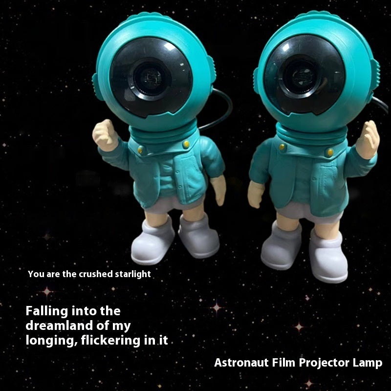 Feilin Astronaut Starry Sky Projector Small Night Lamp