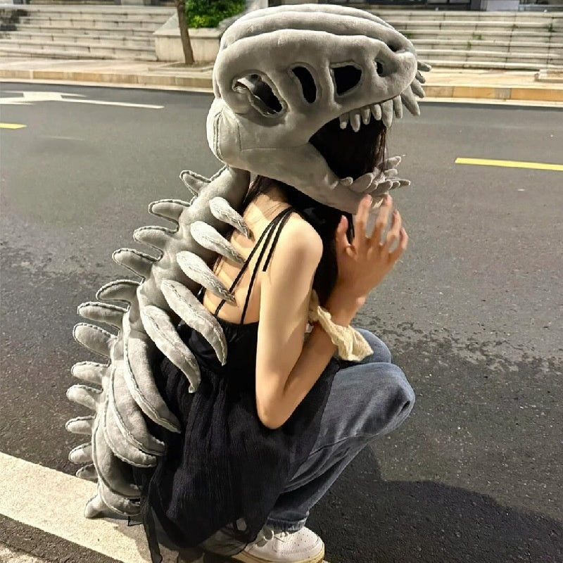 Skeleton Head Hat, Same-style Outfit As The Skeleton Doll