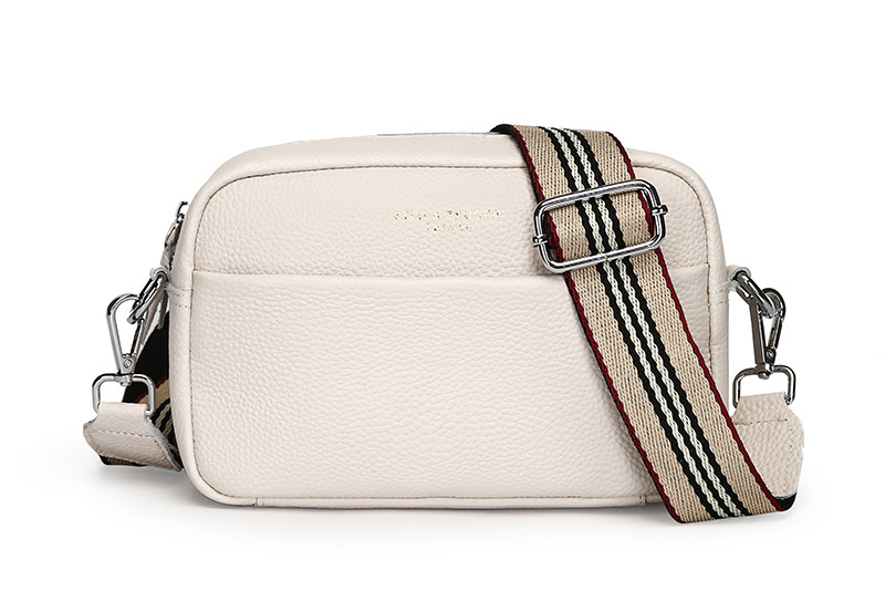 Women's Fashion Simple First Layer Leather One-shoulder Crossbody Bag