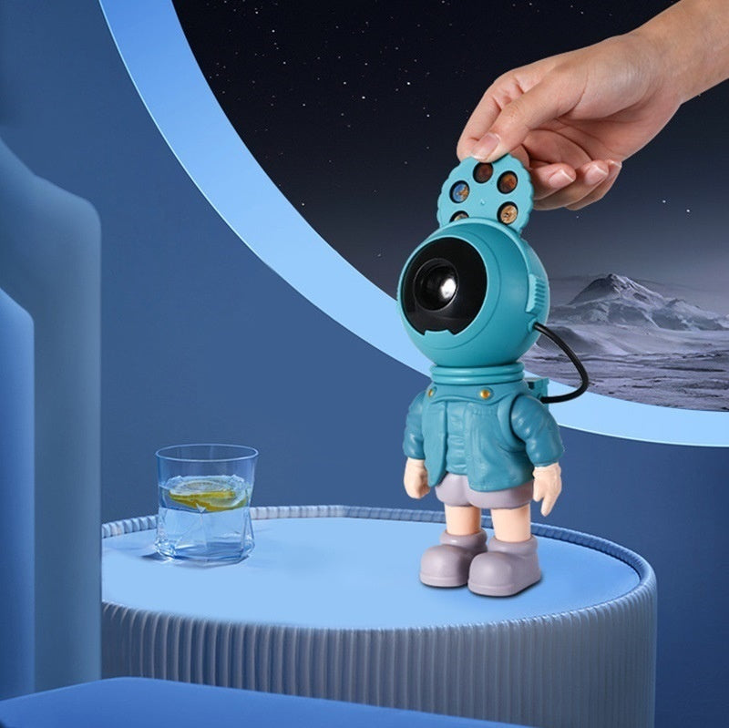 Feilin Astronaut Starry Sky Projector Small Night Lamp
