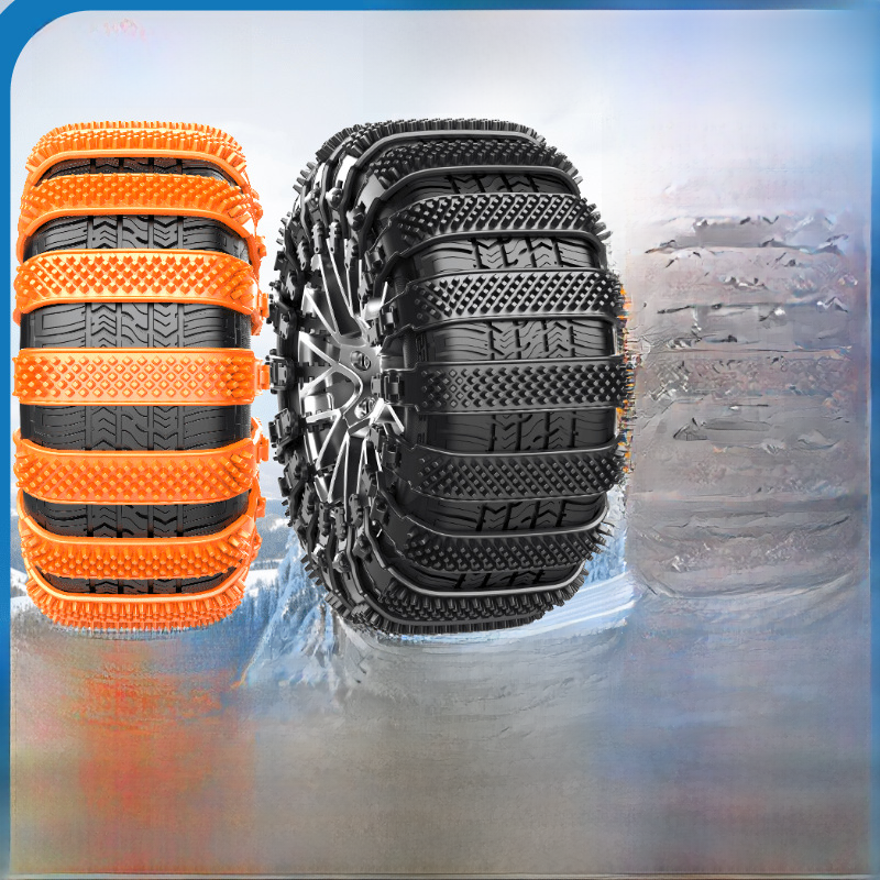 Rugged All-Terrain Tire Chains