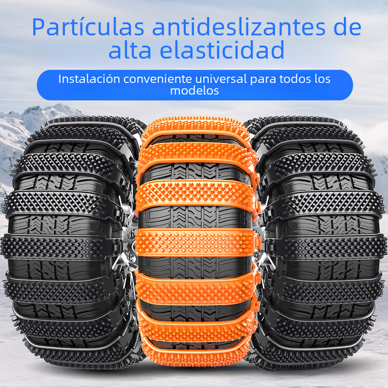 Rugged All-Terrain Tire Chains